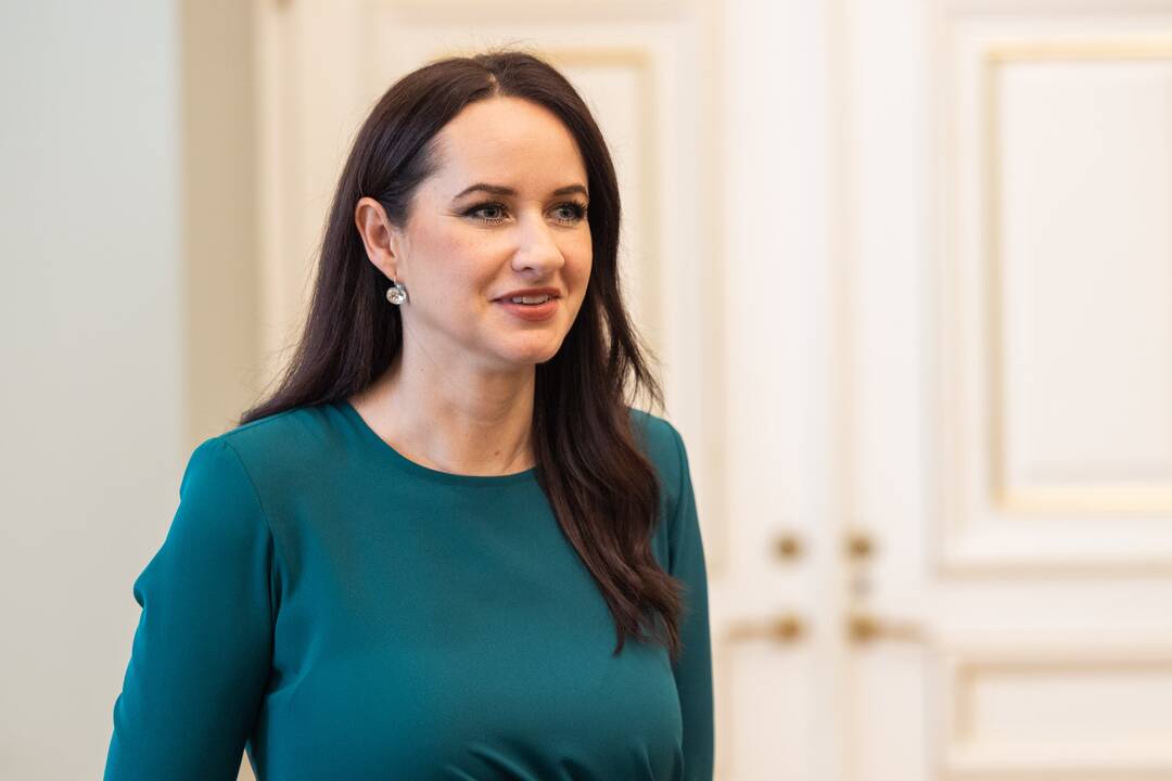 Nausėda susitiko su Ruginiene
