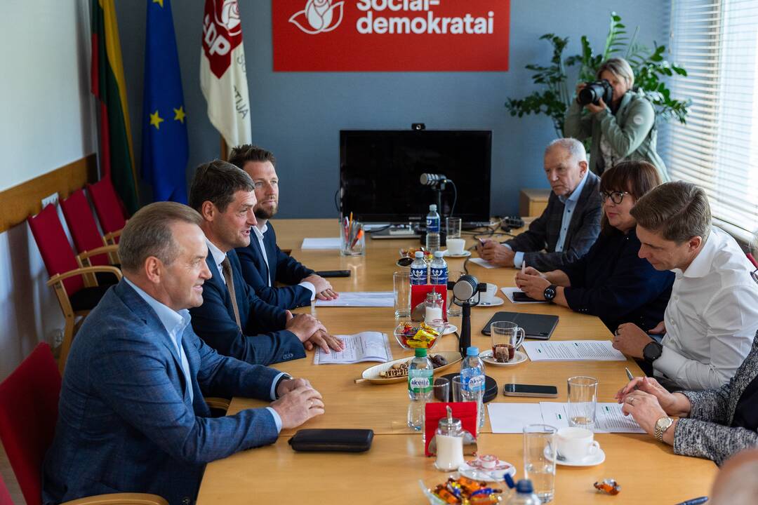 LSDP ir „Nemuno aušros“ atstovų susitikimas