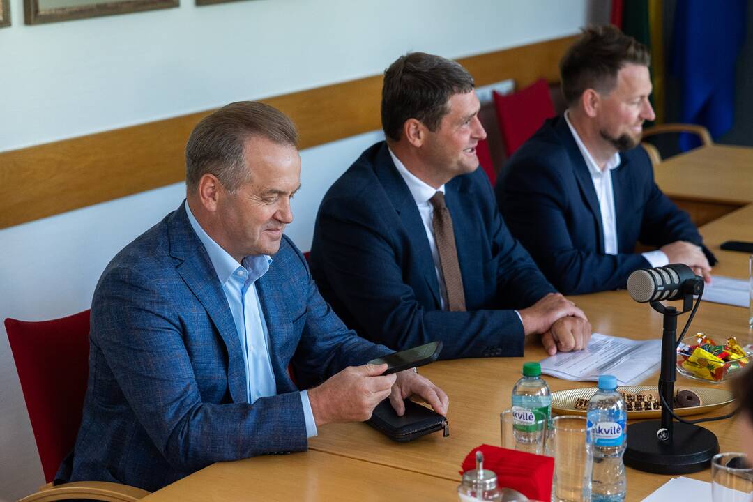 LSDP ir „Nemuno aušros“ atstovų susitikimas