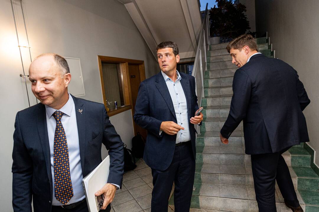 Komentarai po LSDP susitikimo su „Nemuno aušra“ ir „Lietuvos valstiečių ir žaliųjų sąjunga“