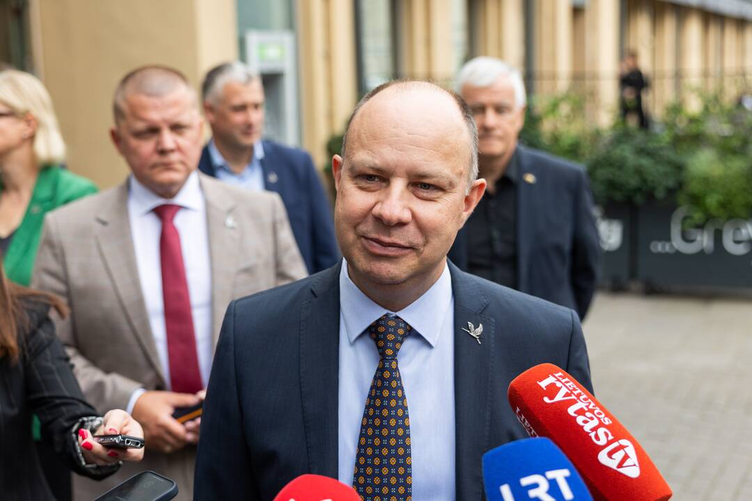 LSDP susitikimas su Lietuvos valstiečių ir žaliųjų sąjunga
