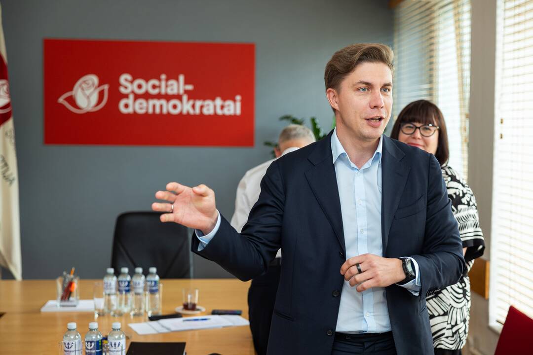 LSDP susitikimas su Lietuvos valstiečių ir žaliųjų sąjunga