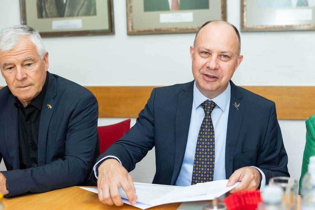 LSDP susitikimas su Lietuvos valstiečių ir žaliųjų sąjunga