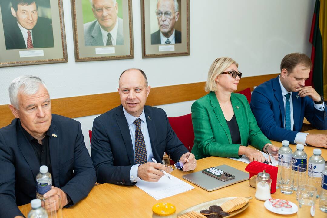 LSDP susitikimas su Lietuvos valstiečių ir žaliųjų sąjunga