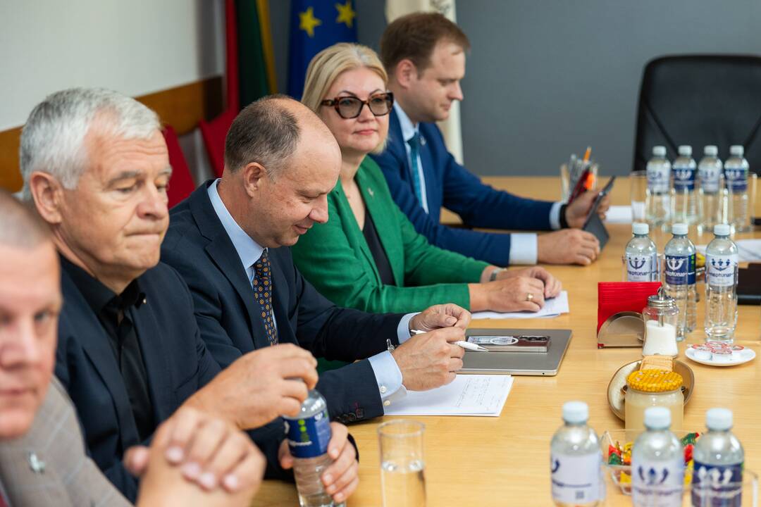 LSDP susitikimas su Lietuvos valstiečių ir žaliųjų sąjunga