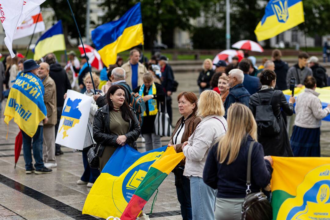 Ukrainos palaikymo mitingas