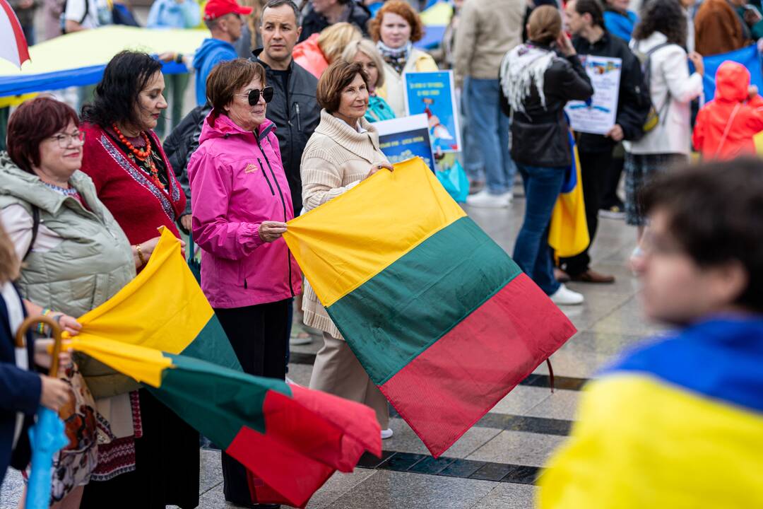 Ukrainos palaikymo mitingas