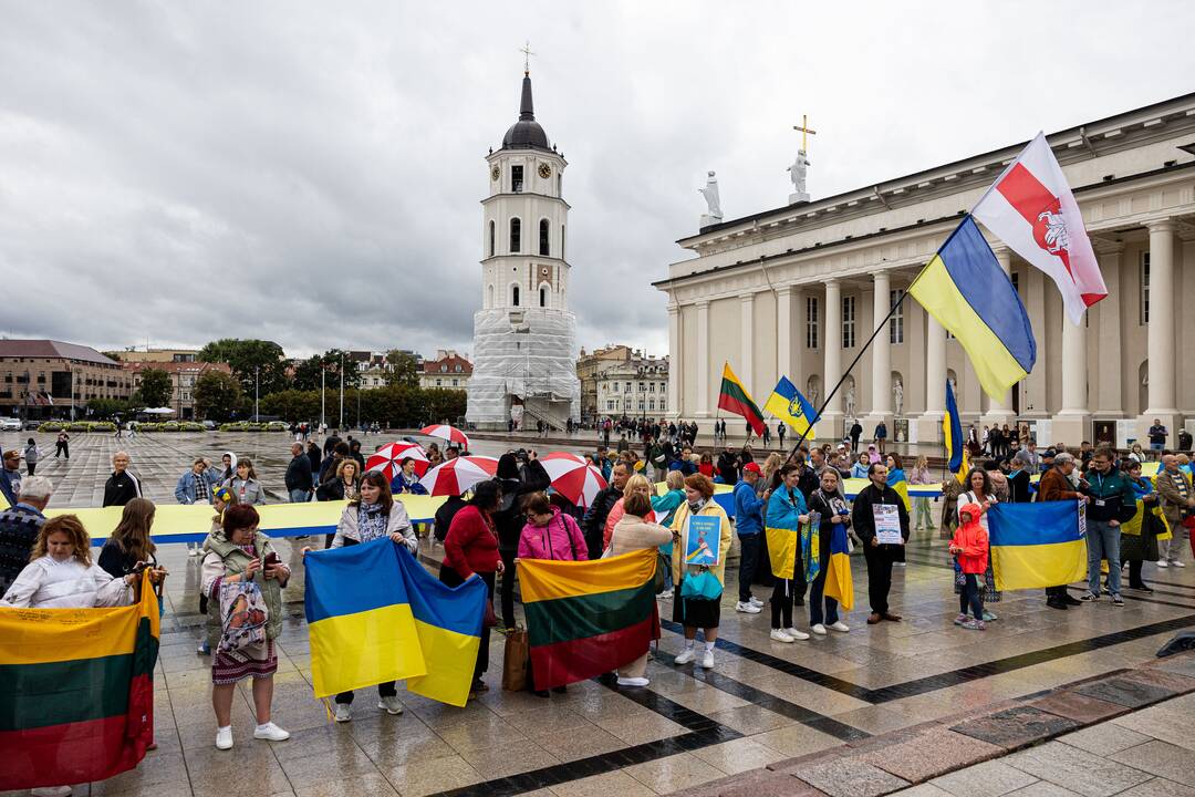 Ukrainos palaikymo mitingas