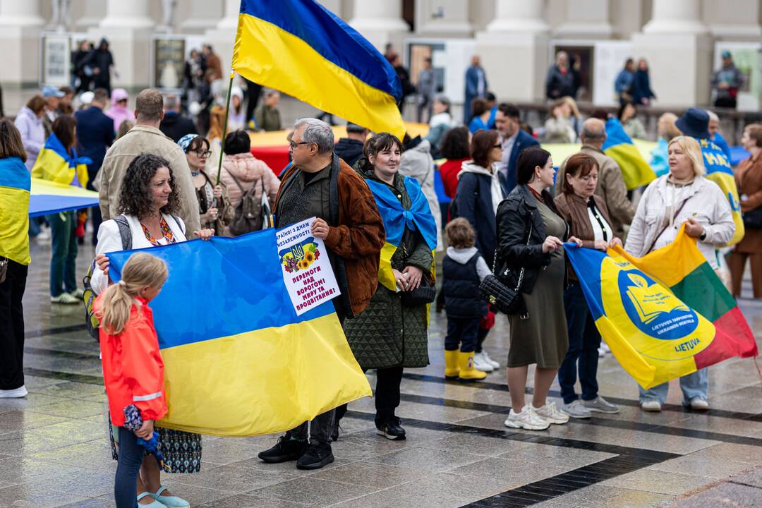 Ukrainos palaikymo mitingas