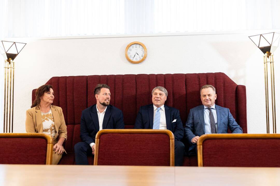 Pasirašyta koalicijos sutartis