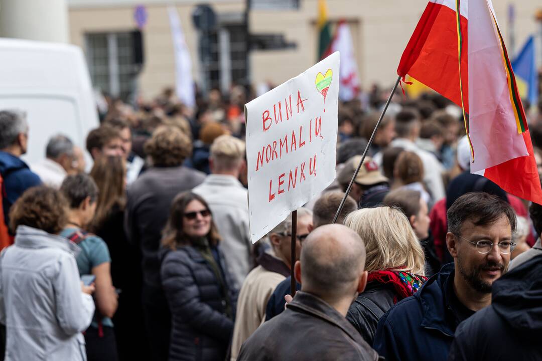 Protesto „Gėdos diena“ eisena