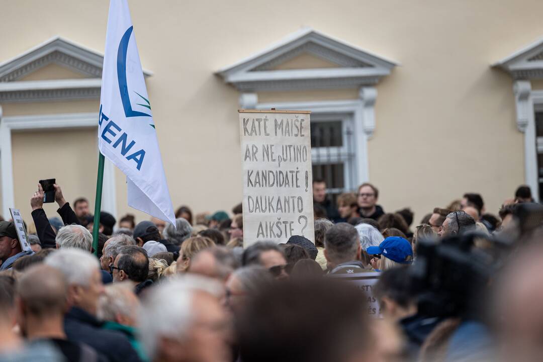 Protesto „Gėdos diena“ eisena