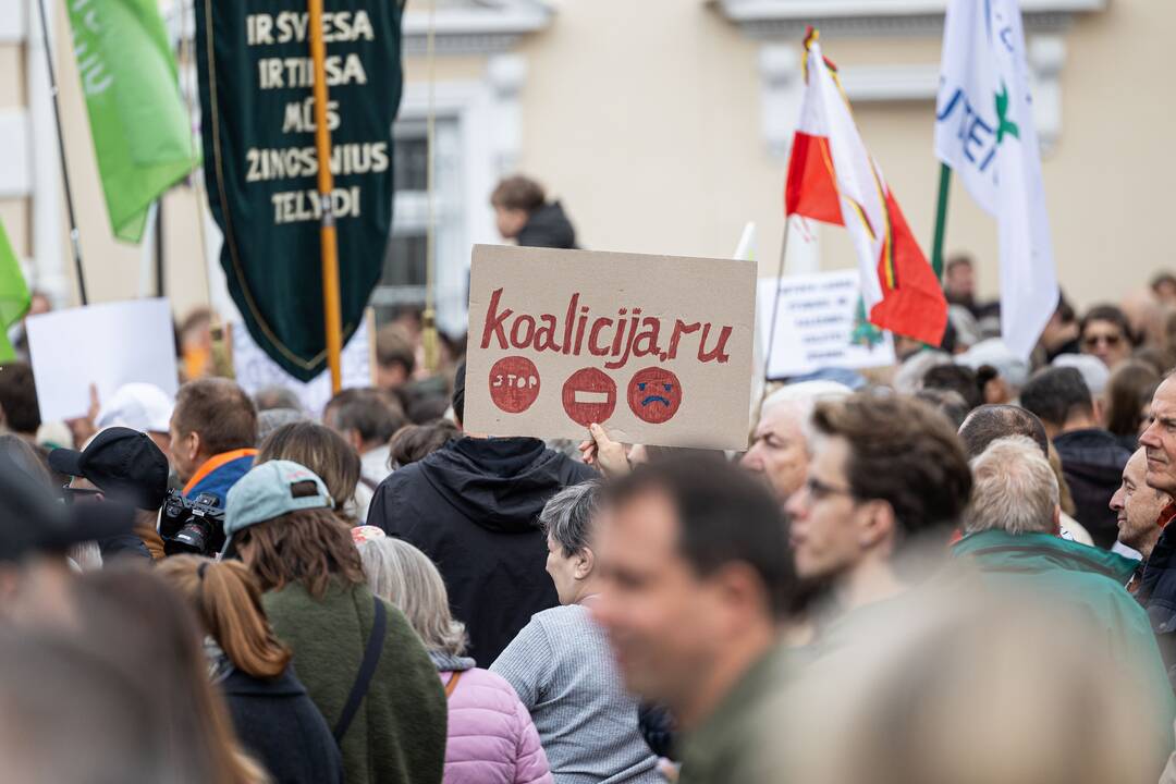 Protesto „Gėdos diena“ eisena