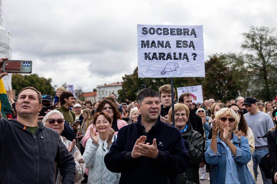 Protesto „Gėdos diena“ eisena