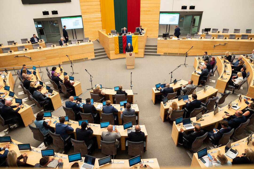 Vyksta balsavimas dėl premjerės kandidatūros