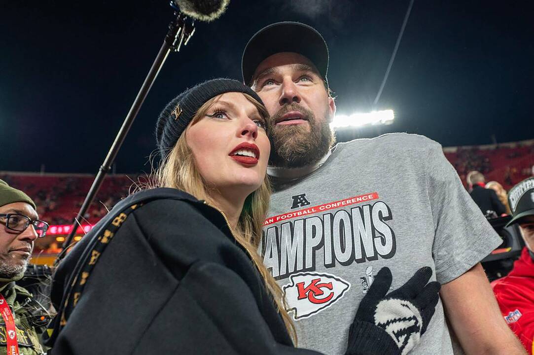 Taylor Swift ir Travisas Kelce