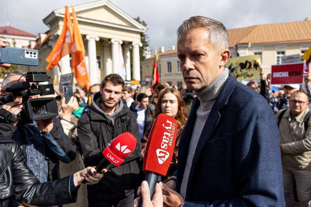 Sostinėje – protestas „Gėdos diena“