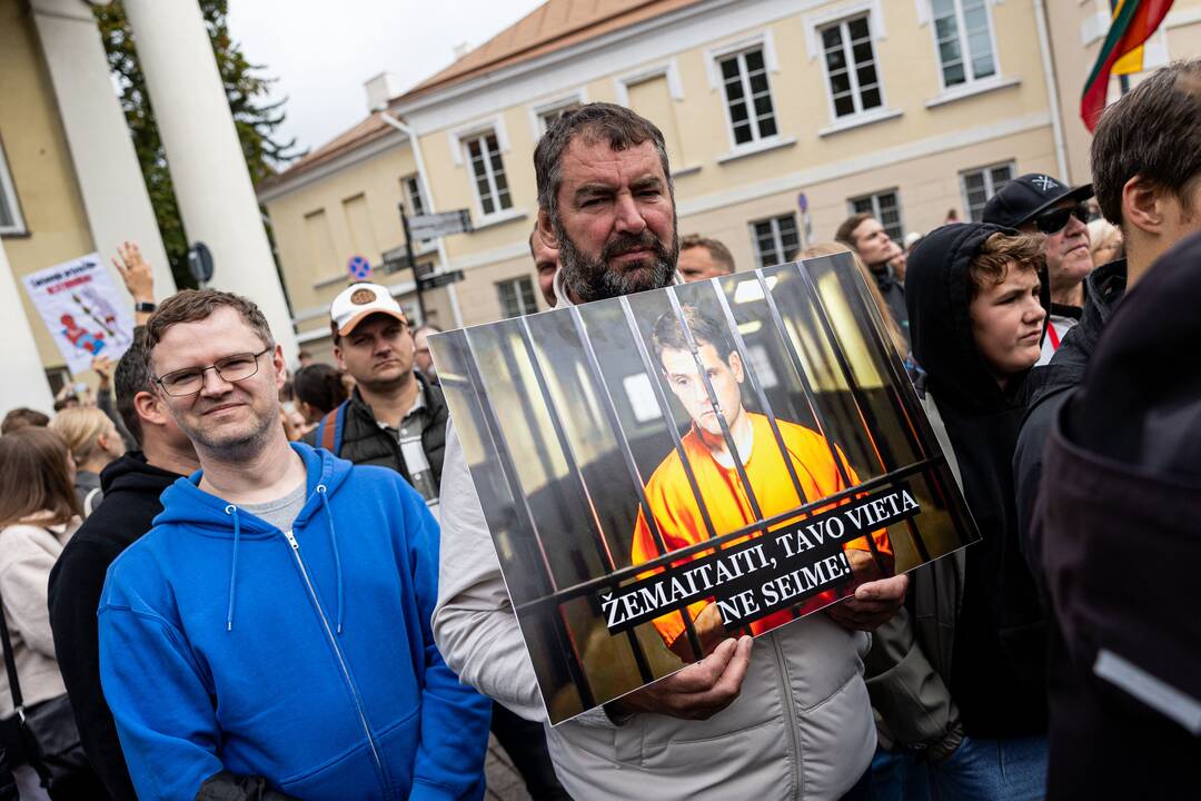 Sostinėje – protestas „Gėdos diena“