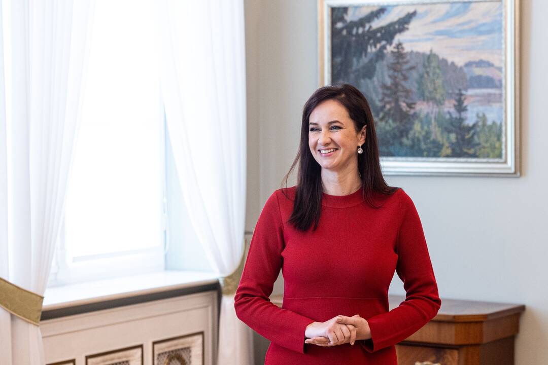 Ruginienė susitiko su Nausėda