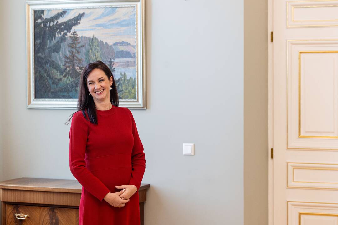 Ruginienė susitiko su Nausėda
