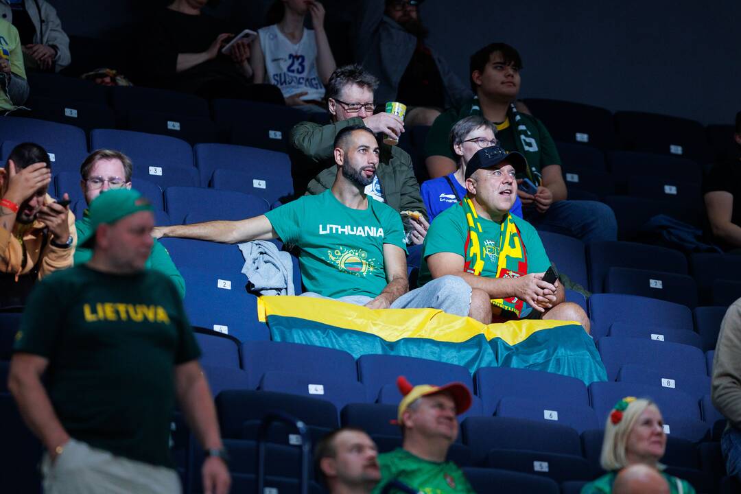 Pergalingas Europos čempionato startas: lietuviai užtikrintai įveikė britus