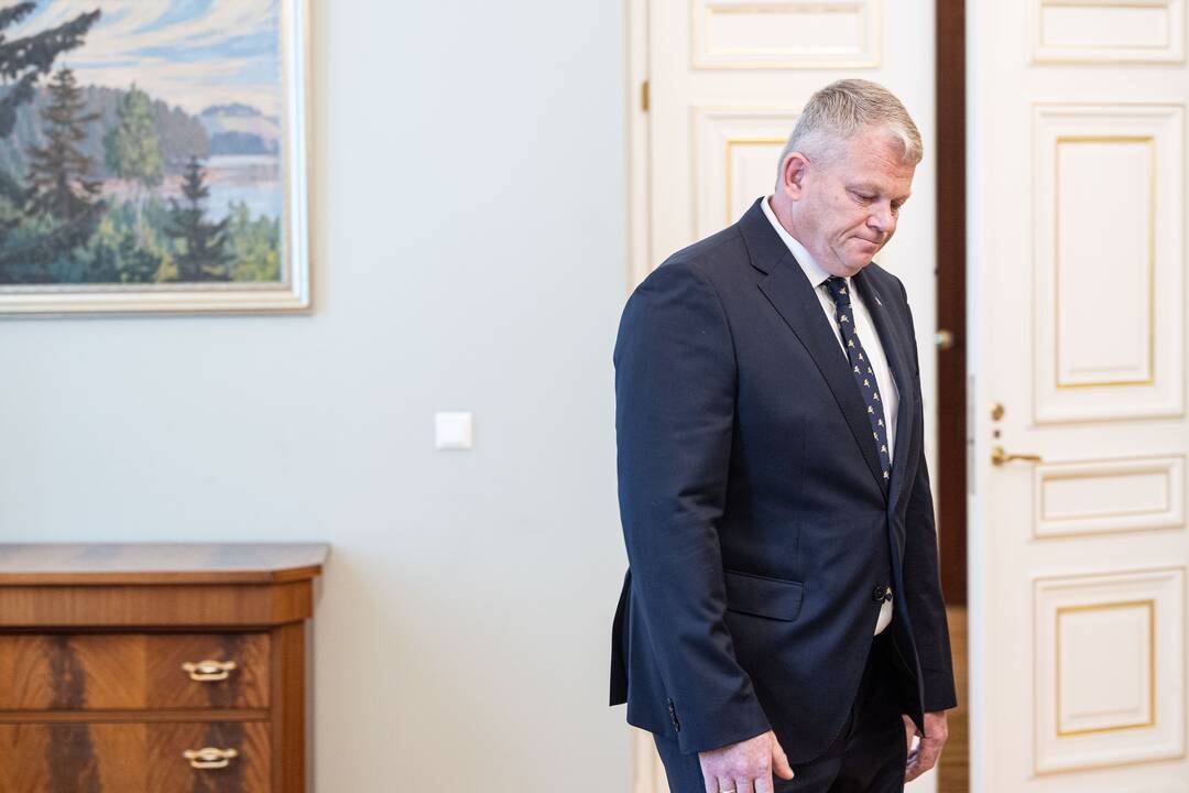 Prezidentas susitiko su Andriumi Palioniu