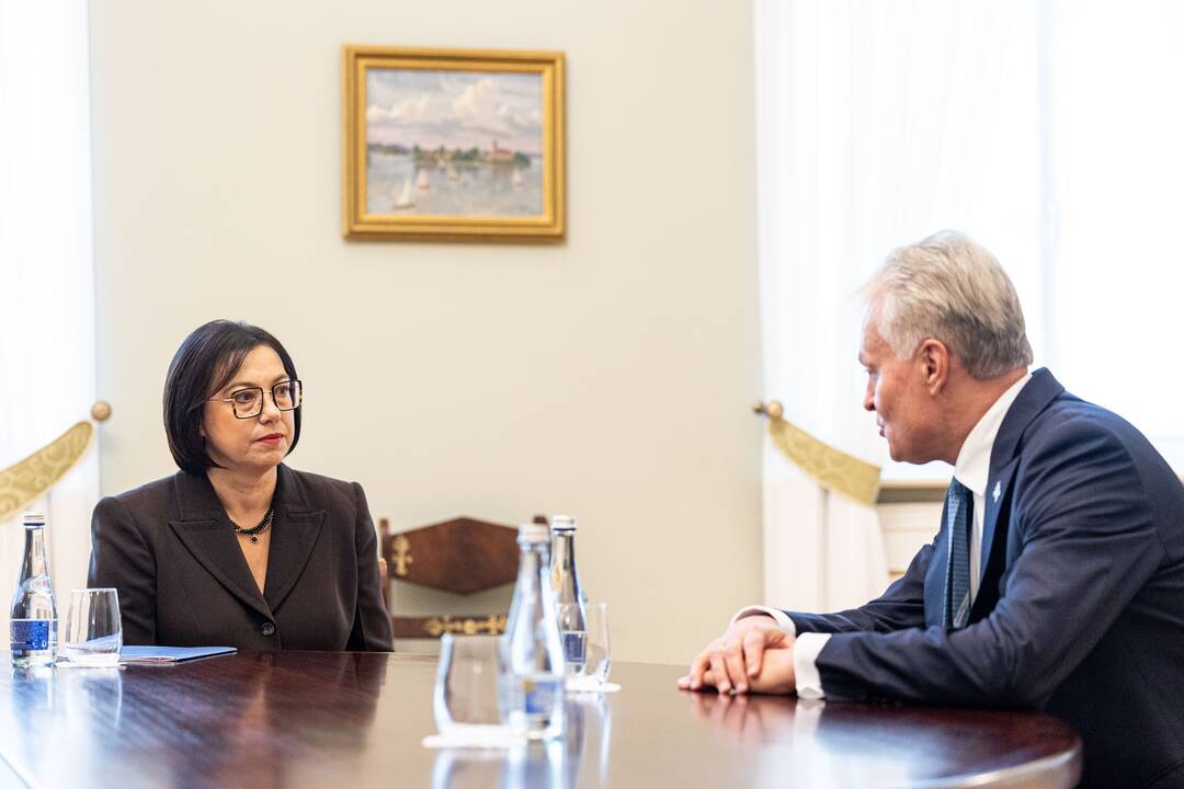Raminta Popovienė ir Gitanas Nausėda