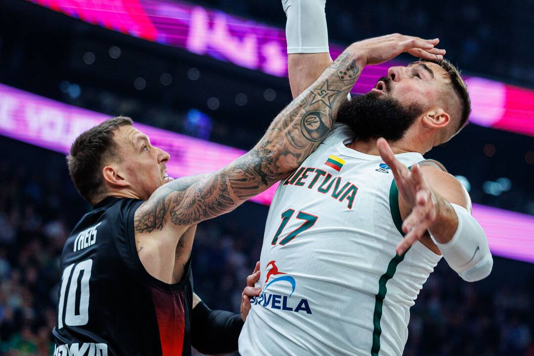 Europos krepšinio čempionate – Lietuvos ir Vokietijos rinktinių akistata
