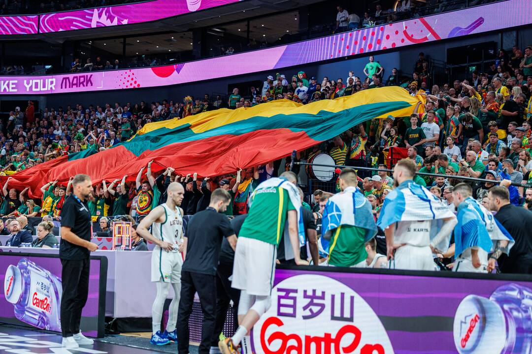 Europos krepšinio čempionate – Lietuvos ir Vokietijos rinktinių akistata