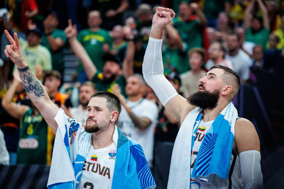 Europos krepšinio čempionate – Lietuvos ir Vokietijos rinktinių akistata