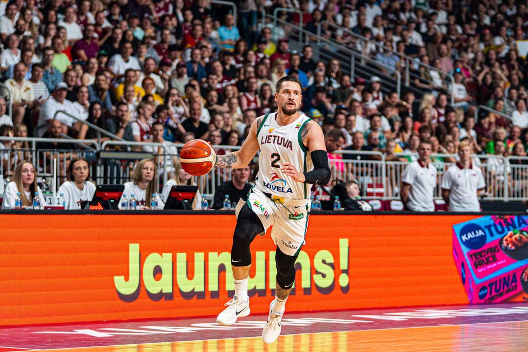 Kontrolinės krepšinio rungtynės: Latvija – Lietuva 105:109