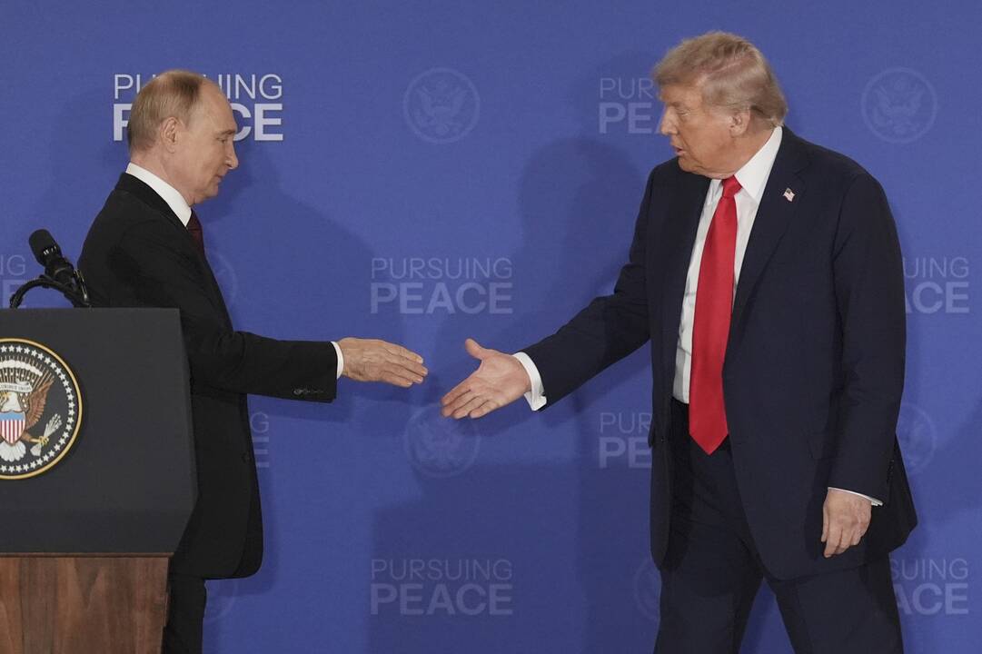 Vladimiras Putinas ir Donaldas Trumpas