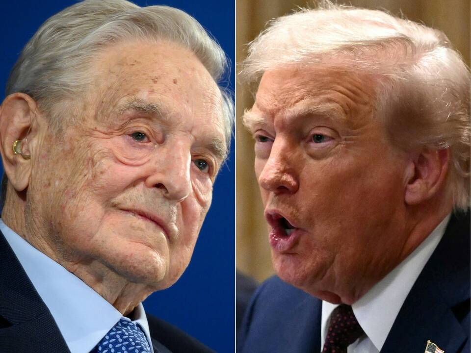George Sorosas ir Donaldas Trumpas