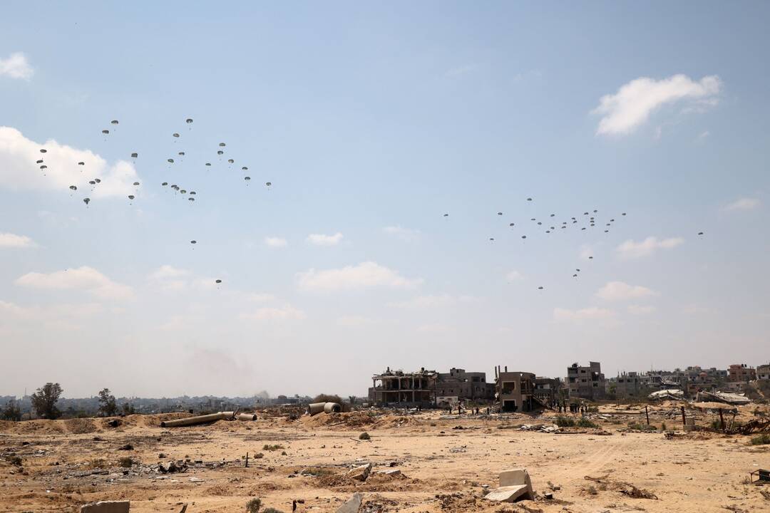 „Hamas“ pareigūnas: grupuotė sutinka su nauju pasiūlymu dėl paliaubų Gazos Ruože