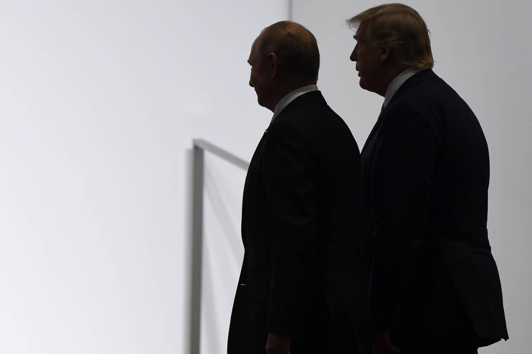 Donaldas Trumpas ir Vladimiras Putinas: nuo draugystės iki irzulio