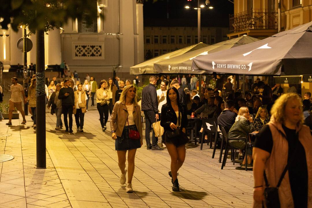 Po Robbie Williamso koncerto: Kauno gatvėse pasklido didžiulė minia  
