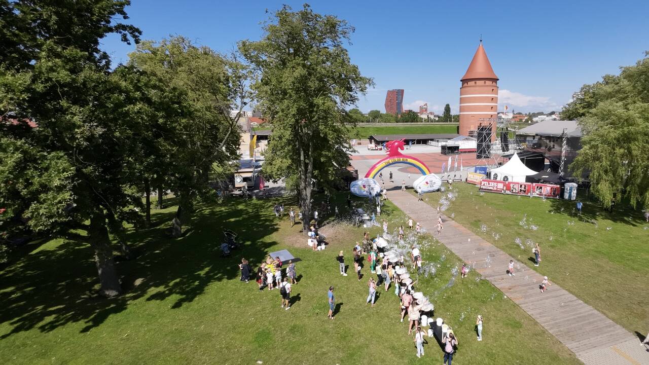 Dienraščio „Klaipėda“ gimtadienio akimirkos