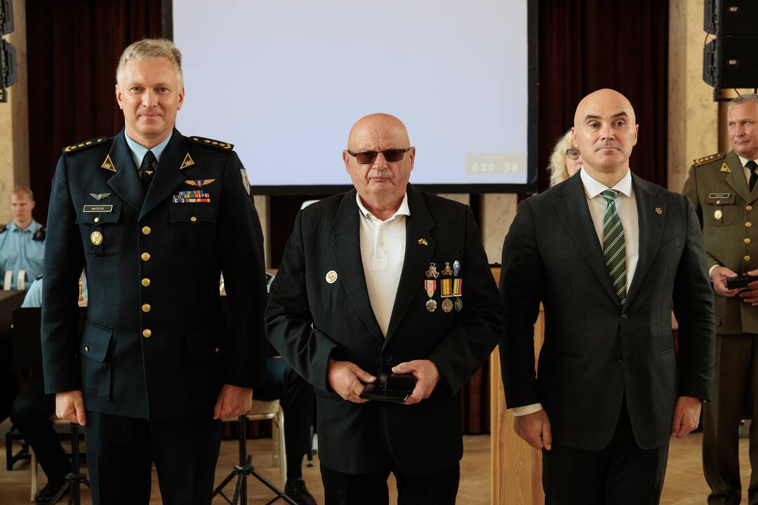 Apdovanoti Lietuvos kariuomenės kūrėjai