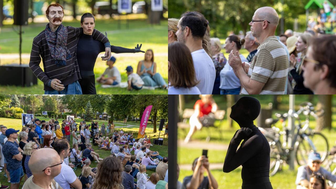 Aktorės meistriškumo kuriama magija: lėlė – tarsi gyva