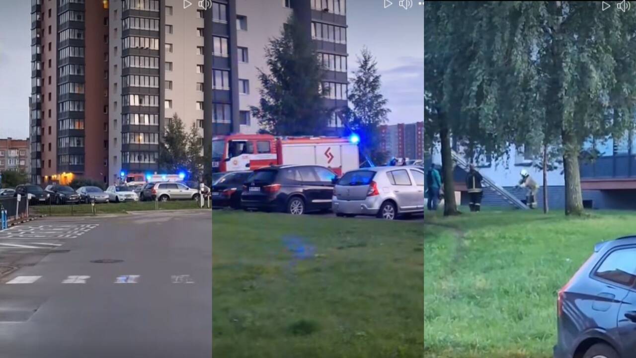 Uostamiesčio Vingio gatvėje – aliarmas: iš buto rūko dūmai