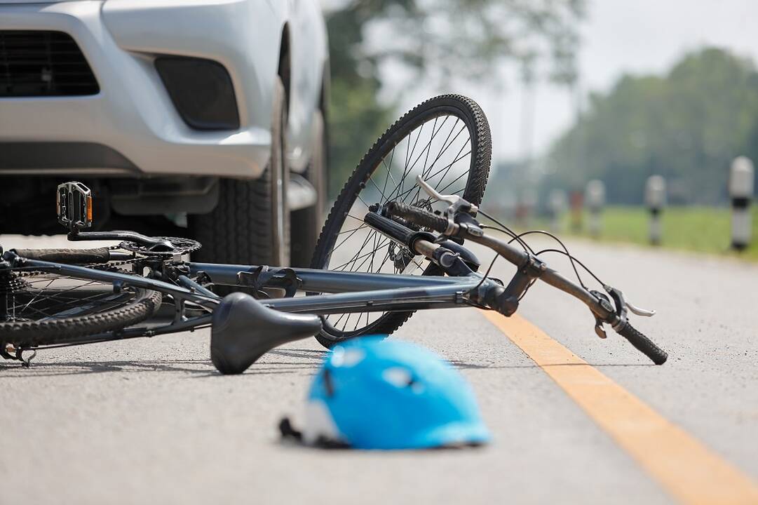 Vilniuje automobilis kliudė nepilnametį dviratininką