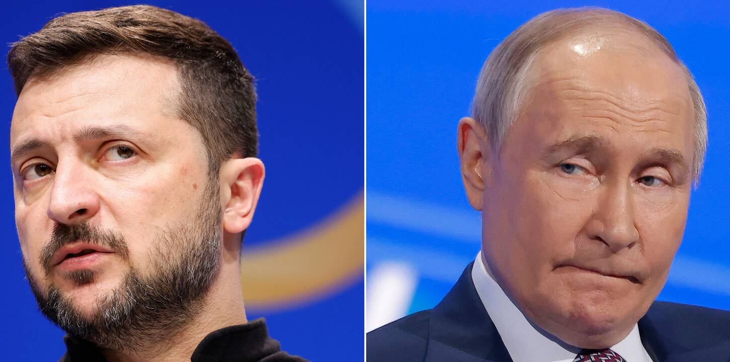 Baltieji rūmai: Putinas pažadėjo susitikti su Zelenskiu