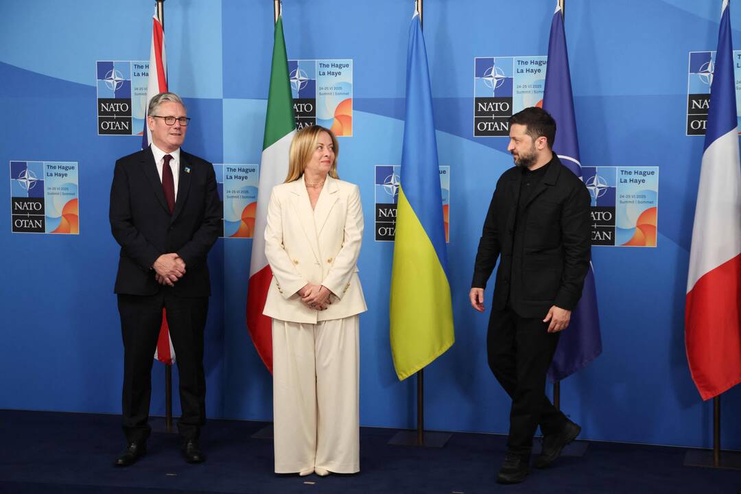 Aiškėja, kurie lyderiai lydės Zelenskį į JAV