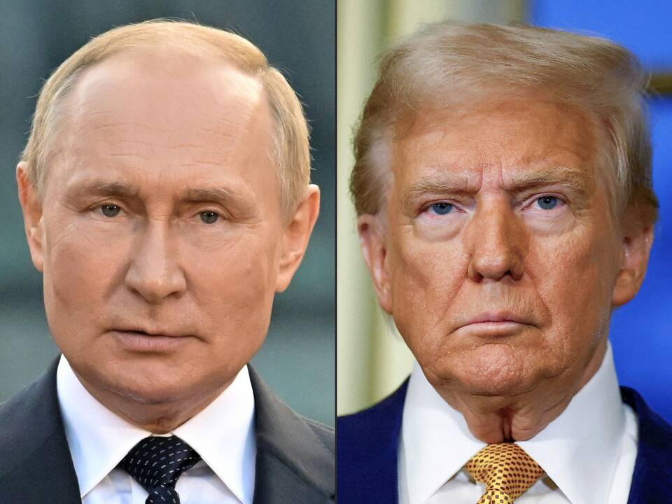 Vladimiras Putinas ir Donaldas Trumpas