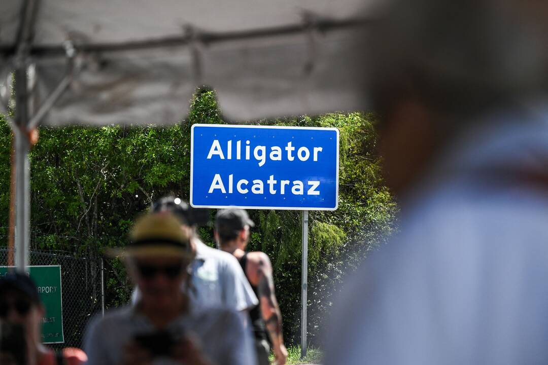 JAV teisėja nurodė išardyti Trumpo „Aligatorių Alkatrasą“