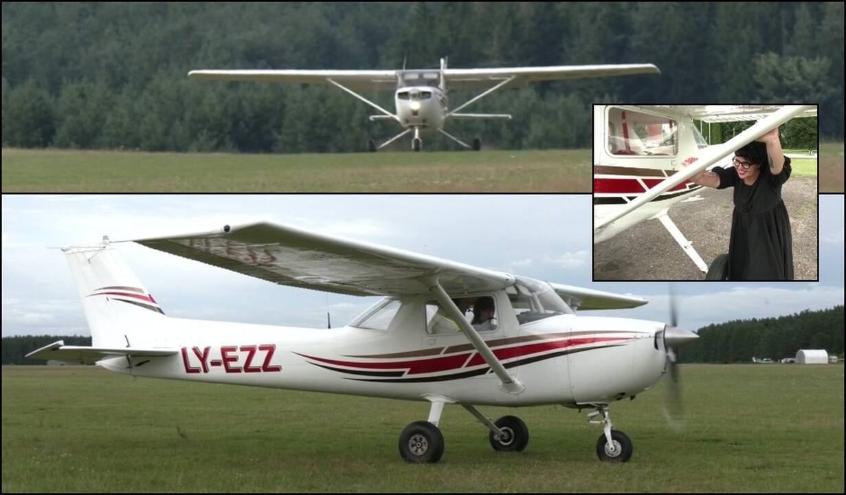 Viktorija Urbonaitė apie meilę aviacijai: būsiu draugė, kuri nuskraidins į Nidą kavos