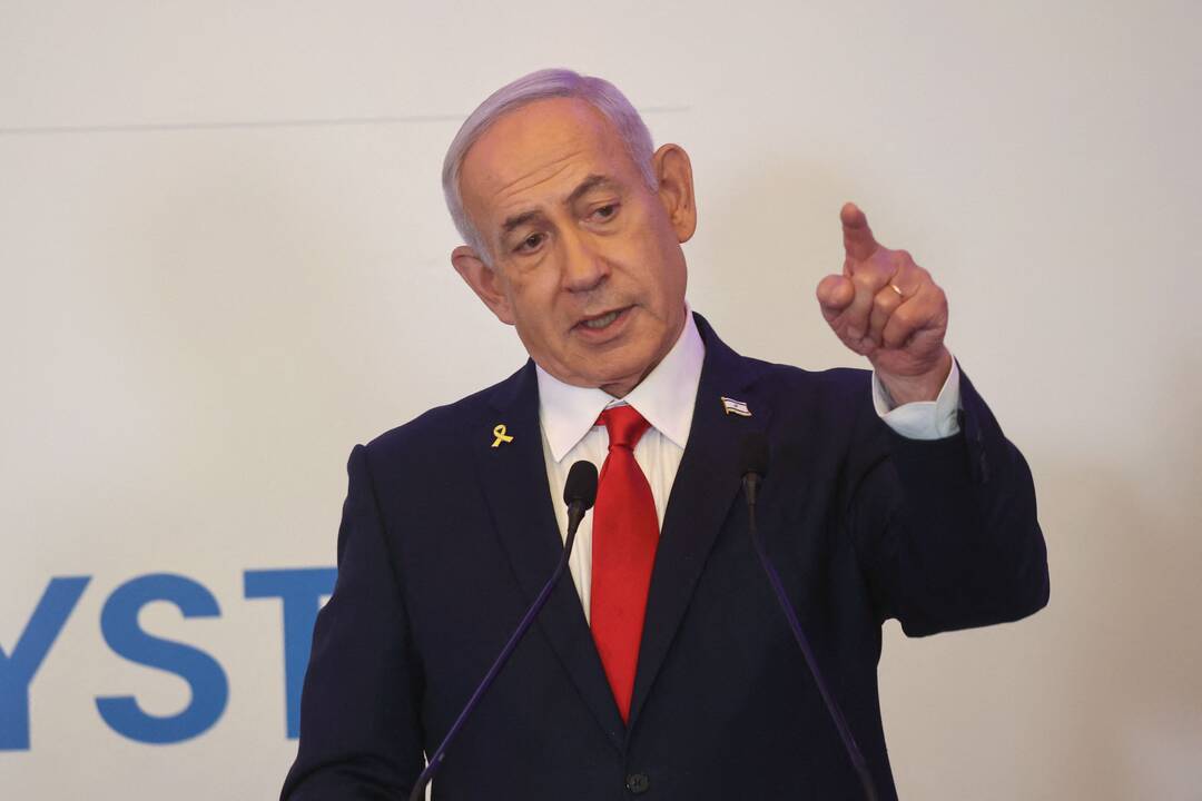 Žiniasklaida: Netanyahu apsisprendė visiškai okupuoti Gazos Ruožą