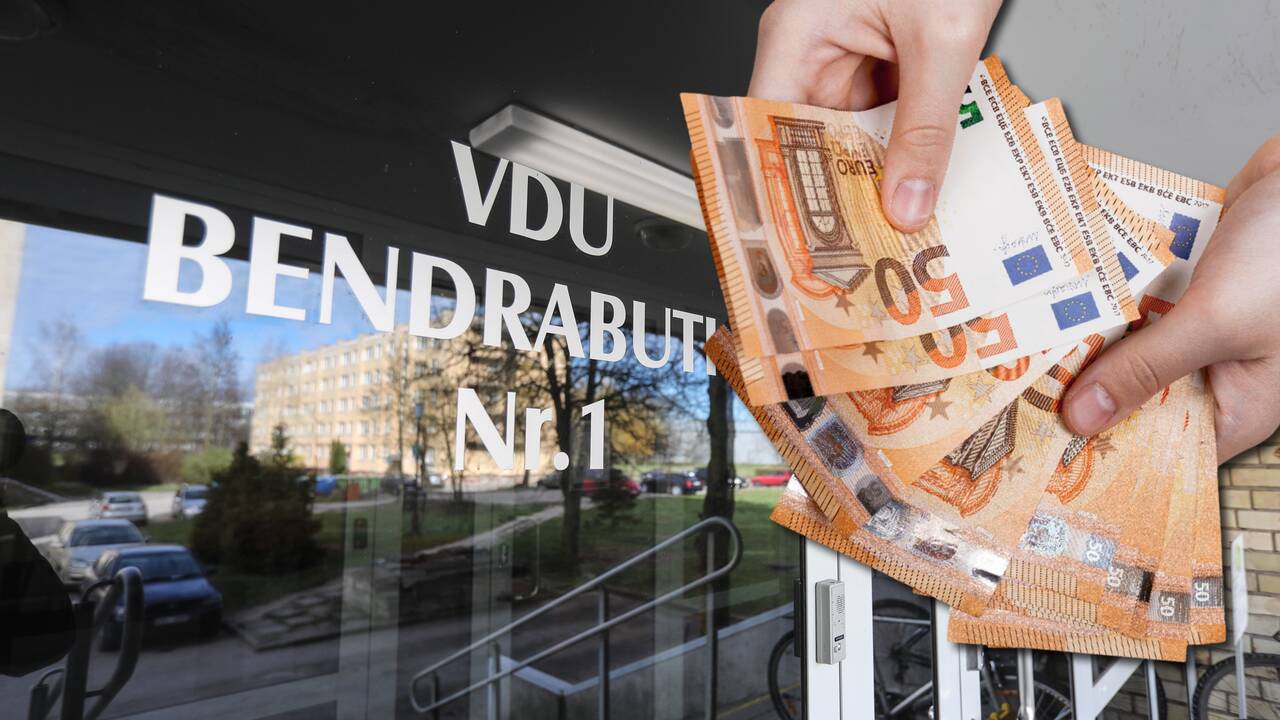 Nemaloni staigmena studentams: teks krapštyti pinigines