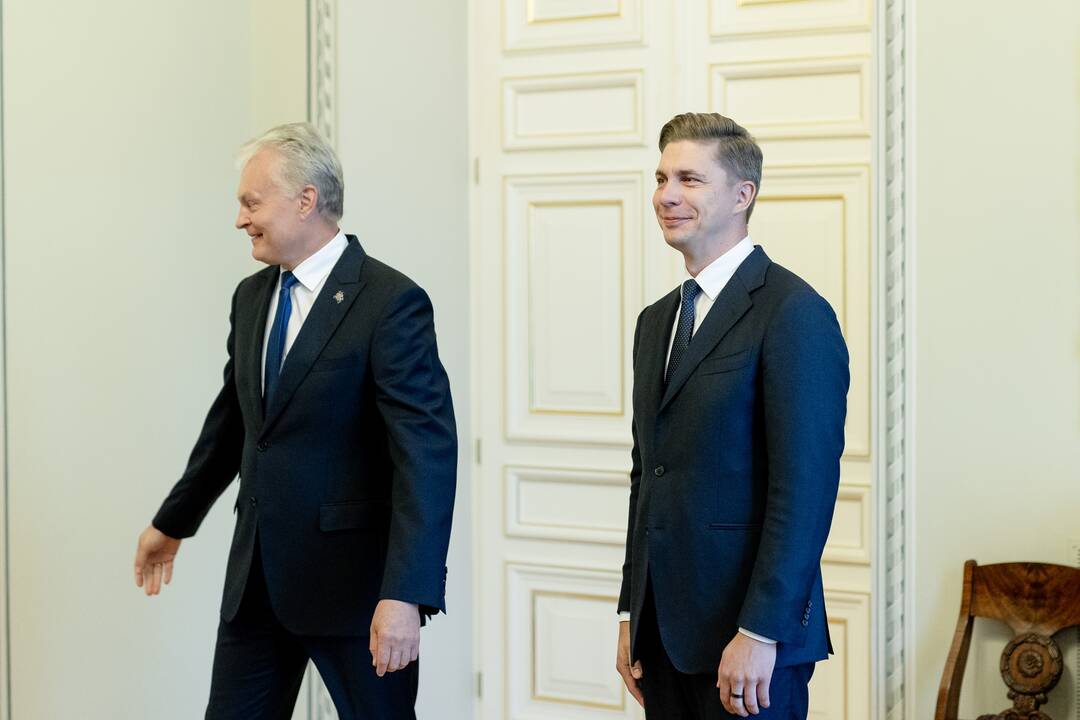 Gitanas Nausėda ir Mindaugas Sinkevičius