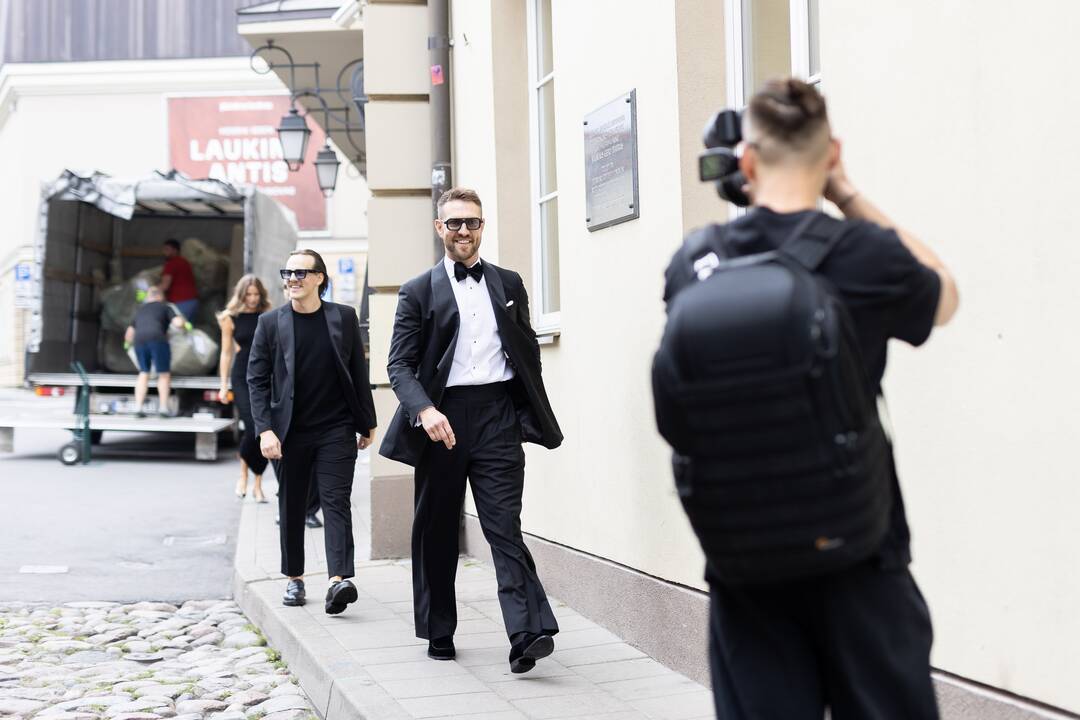 Vilniuje susituokė aktoriai Mantas Stonkus ir Gelminė Glemžaitė 